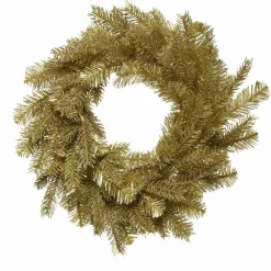 KAEMINGK Couronne de Noël (D50 cm) Tiffany Or Discount