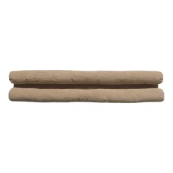 LUANCE Coussin bas de porte double velours côtelé (80 cm) Ernest Beige Sale