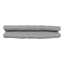 LUANCE Coussin bas de porte double effet lin (80 cm) Alfred Gris