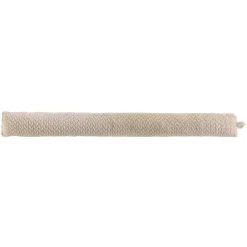 douceur d'intu017drieur Coussin bas de porte flanelle (80 x 10 cm) Flanela Beige
