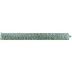 douceur d'intu017drieur Coussin bas de porte flanelle (80 x 10 cm) Flanela Vert kaki