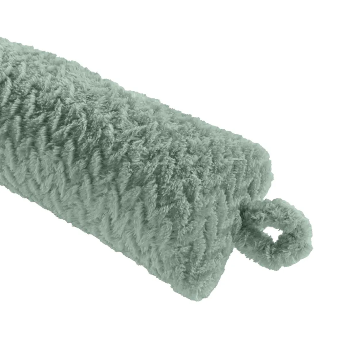 douceur d'intu017drieur Coussin bas de porte flanelle (80 x 10 cm) Flanela Vert kaki