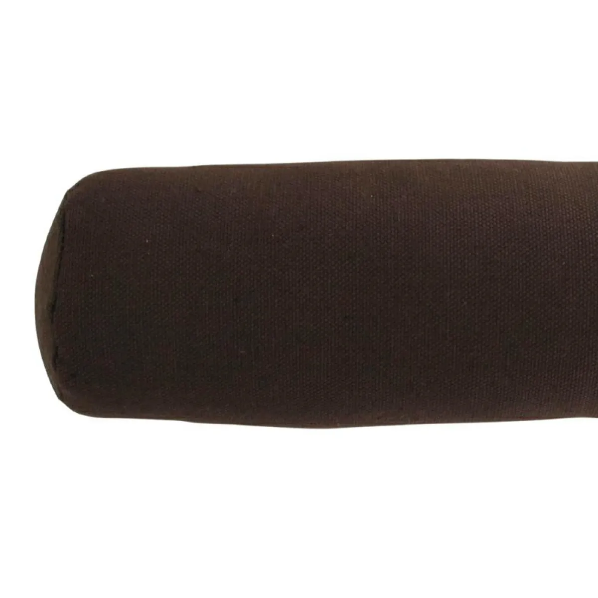 LUANCE Coussin bas de porte polycoton (L80 x 7,5 cm) Aimanté Chocolat Marron Clearance