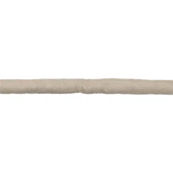 LUANCE Coussin bas de porte simple jute (80 cm) Clément Beige New