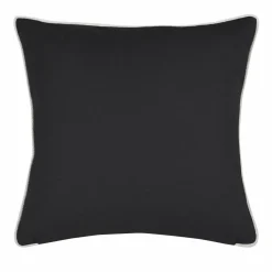 LOVELY CASA Coussin carré (40 cm) Choupy Gris Anthracite