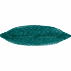 ATMOSPHERA Coussin carré (40 cm) 3D Losange Bleu canard Best
