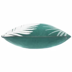 ATMOSPHERA Coussin carré (40 cm) Feuilles Vert Clearance