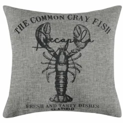 LOVELY CASA Coussin carré (40 cm) Gibraltar Taupe Sale