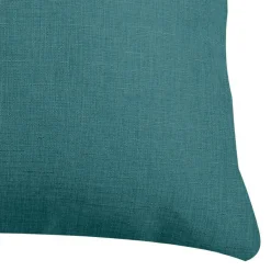 LOVELY CASA Coussin carré (50 x 50 cm) Béa Bleu canard Best