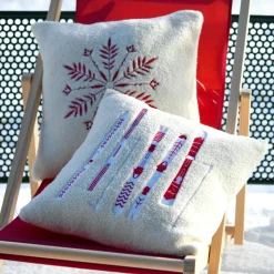 STOF Coussin carré (45 x 45 cm) Bessey Rouge Online