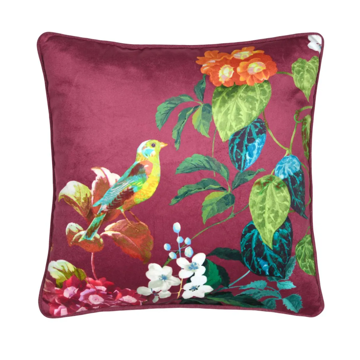 STOF Coussin carré (40 x 40 cm) Emmy Bordeaux Outlet