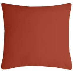 LOVELY CASA Coussin carré (60 x 60 cm) Nelson Terracotta Best