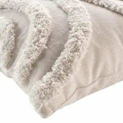 DOUCEUR D'INTERIEUR Coussin carré (40 x 40 cm) Zita Beige Outlet