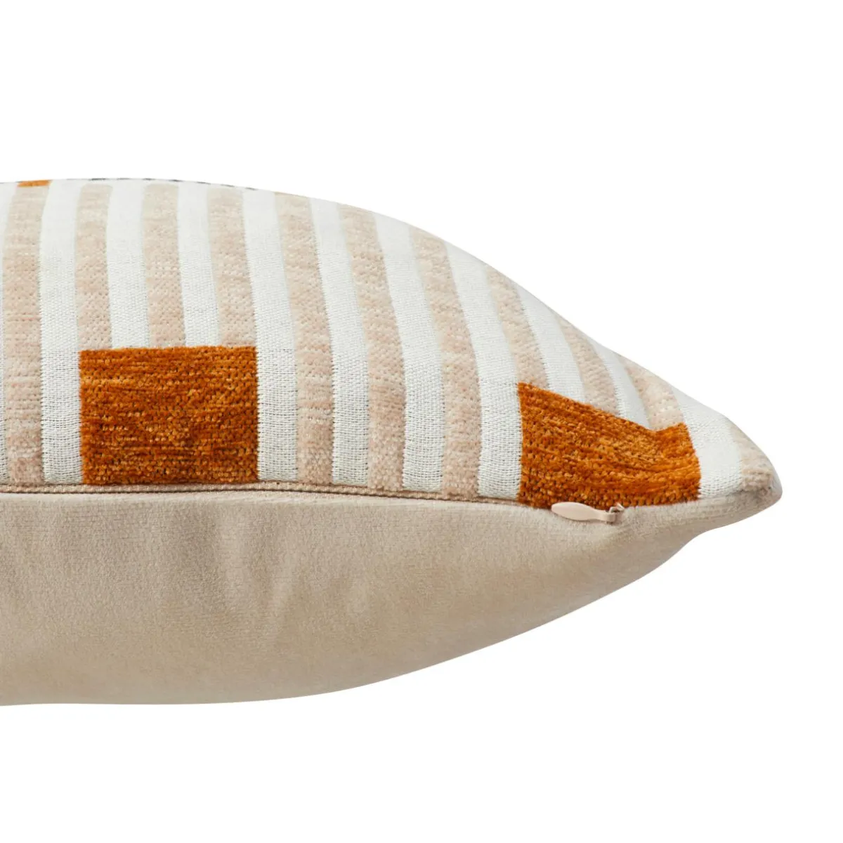 Atmosphera, cru017dateur d'intu017drieur Coussin carré brodé (40 x 40 cm) Jangwa Beige Hot