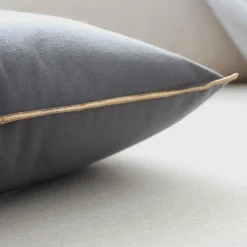 ENJOY HOME Coussin carré coton (40 cm) Harmony Gris New