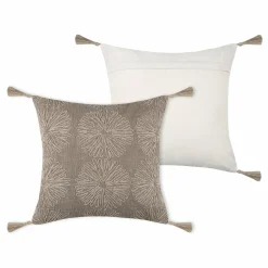 LOVELY CASA Coussin carré coton (40 cm) Sultan Marron Online