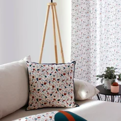 ENJOY HOME Coussin carré coton (40 cm) Terrazzo Multicolore