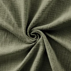 L'EFFET PAPILLON Coussin carré coton (45 x 45 cm) Sixtine Vert romarin