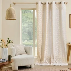 douceur d'intu017drieur Coussin carré coton (45 x 45 cm) Saharis Beige New