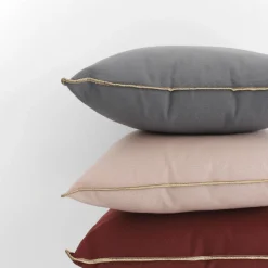 ENJOY HOME Coussin carré coton (40 x 40 cm) Harmony grenat Rouge Online