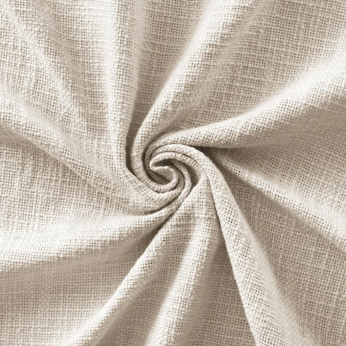 L'EFFET PAPILLON Coussin carré coton (45 x 45 cm) Sixtine Beige Clearance