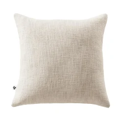 L'EFFET PAPILLON Coussin carré coton (45 x 45 cm) Sixtine Beige Clearance