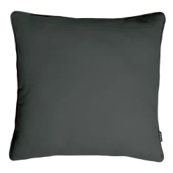 EMINZA Coussin carré coton (60 x 60 cm) Pixel Gris Anthracite Online