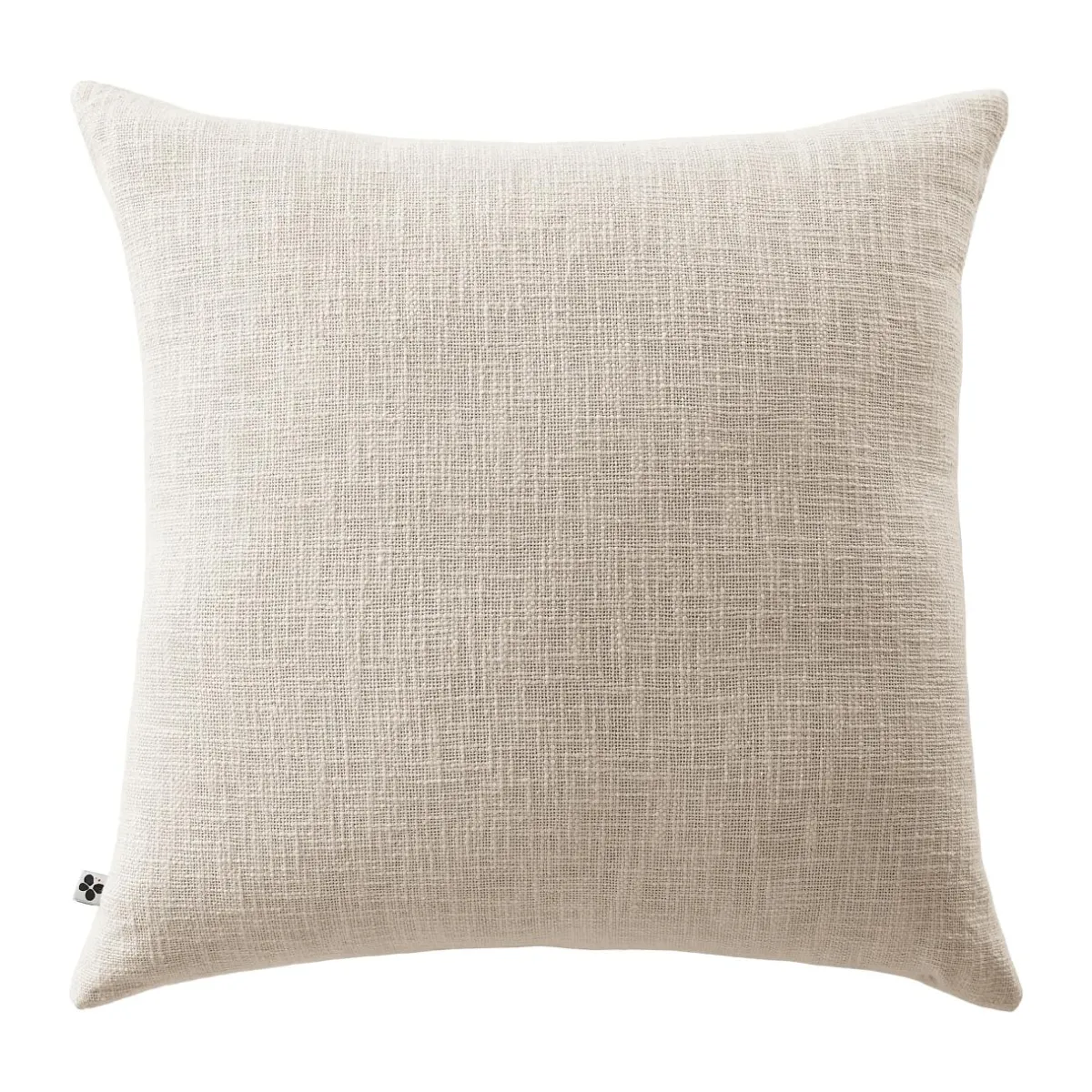 L'EFFET PAPILLON Coussin carré coton (60 x 60 cm) Sixtine Beige Online