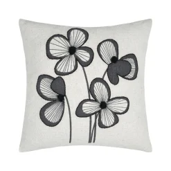STOF Coussin carré coton (45 x 45 cm) Tilda Ecru New
