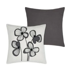 STOF Coussin carré coton (45 x 45 cm) Tilda Ecru New