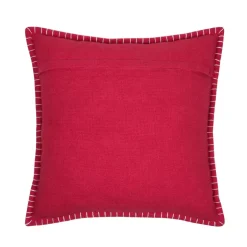 STOF Coussin Carré Coton (45 x 45 cm) Villard Rouge Hot