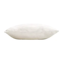 douceur d'intu017drieur Coussin carré coton (45 x 45 cm) Maho Blanc Discount