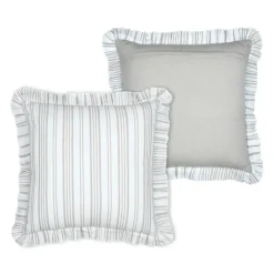 STOF Coussin carré coton (50 x 50 cm) Joséphine Ecru Discount