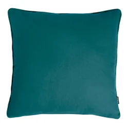 EMINZA Coussin carré coton (60 x 60 cm) Pixel Bleu canard Outlet