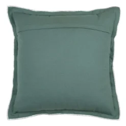 STOF Coussin carré coton (45 x 45 cm) Helios Vert New