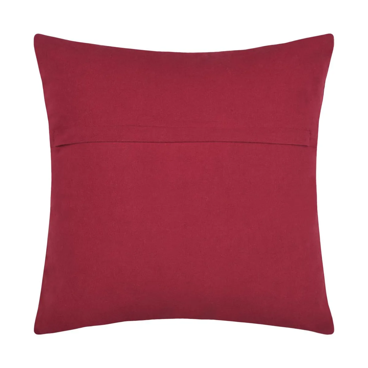 STOF Coussin carré coton (45 x 45 cm) Finna Rouge New