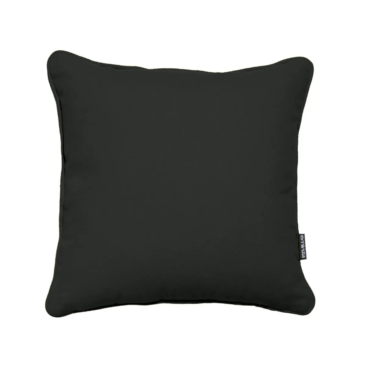 EMINZA Coussin carré coton (40 x 40 cm) Pixel Noir Outlet