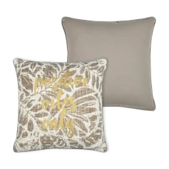 STOF Coussin carré coton (40 x 40 cm) Hemera Taupe