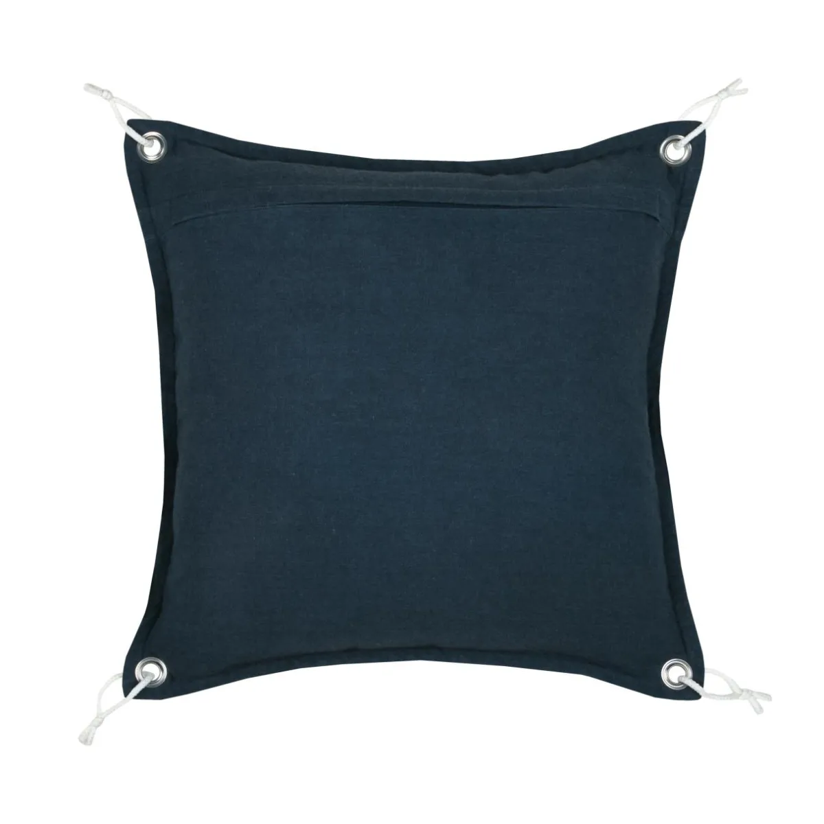 STOF Coussin carré coton (50 x 50 cm) Bordemer Bleu marine Best