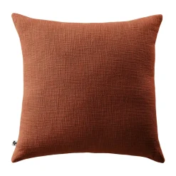 L'EFFET PAPILLON Coussin carré coton (60 x 60 cm) Sixtine Terracotta Online