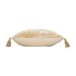 douceur d'intu017drieur Coussin carré coton (45 x 45 cm) Dune Ecru Clearance
