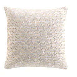 douceur d'intu017drieur Coussin carré coton (45 x 45 cm) Milano Ecru Outlet