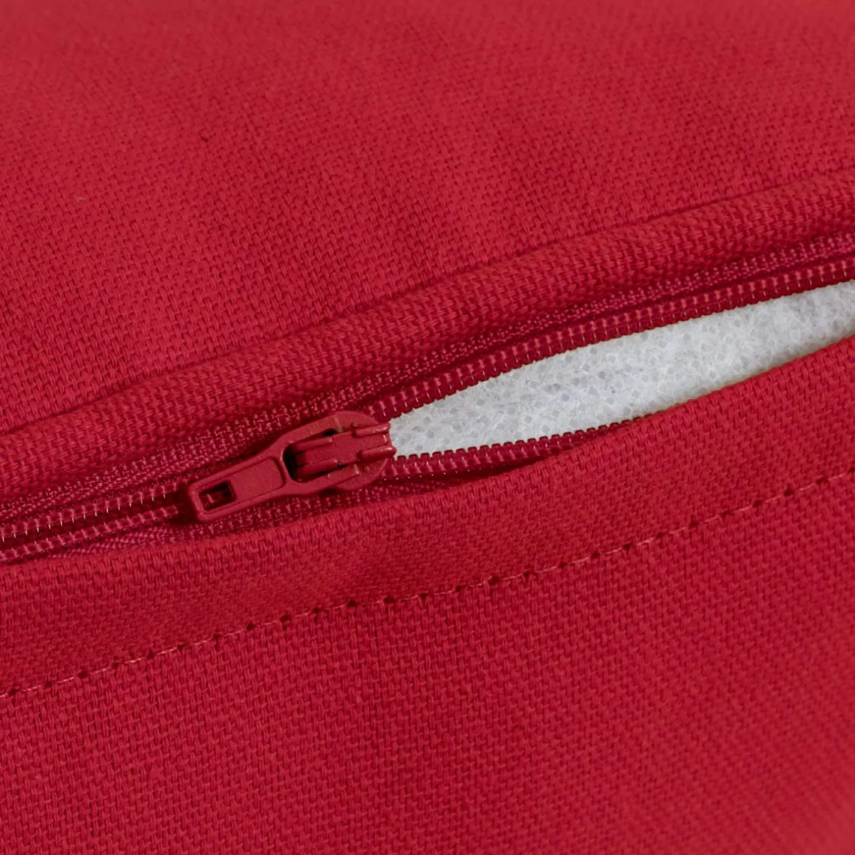 EMINZA Coussin carré coton (60 x 60 cm) Pixel Rouge Outlet