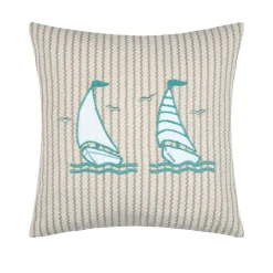 STOF Coussin carré coton (45 x 45 cm) Barbade Beige Best