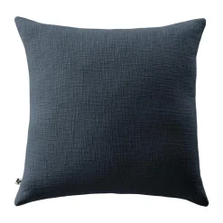 L'EFFET PAPILLON Coussin carré coton (60 x 60 cm) Sixtine Bleu nuit Hot