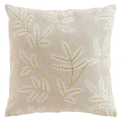 douceur d'intu017drieur Coussin carré coton (50 x 50 cm) Altea Ecru Clearance