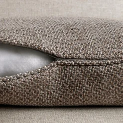 EMINZA Coussin carré effet chiné (50 x 50 cm) James galet Gris Discount