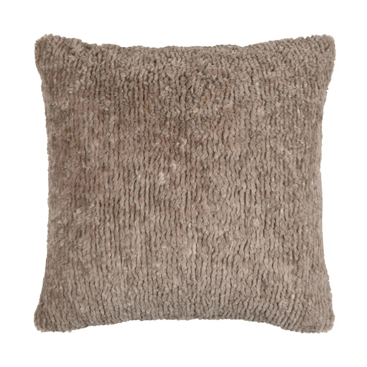 STOF Coussin carré fausse fourrure (45 x 45 cm) Timmy Taupe Best