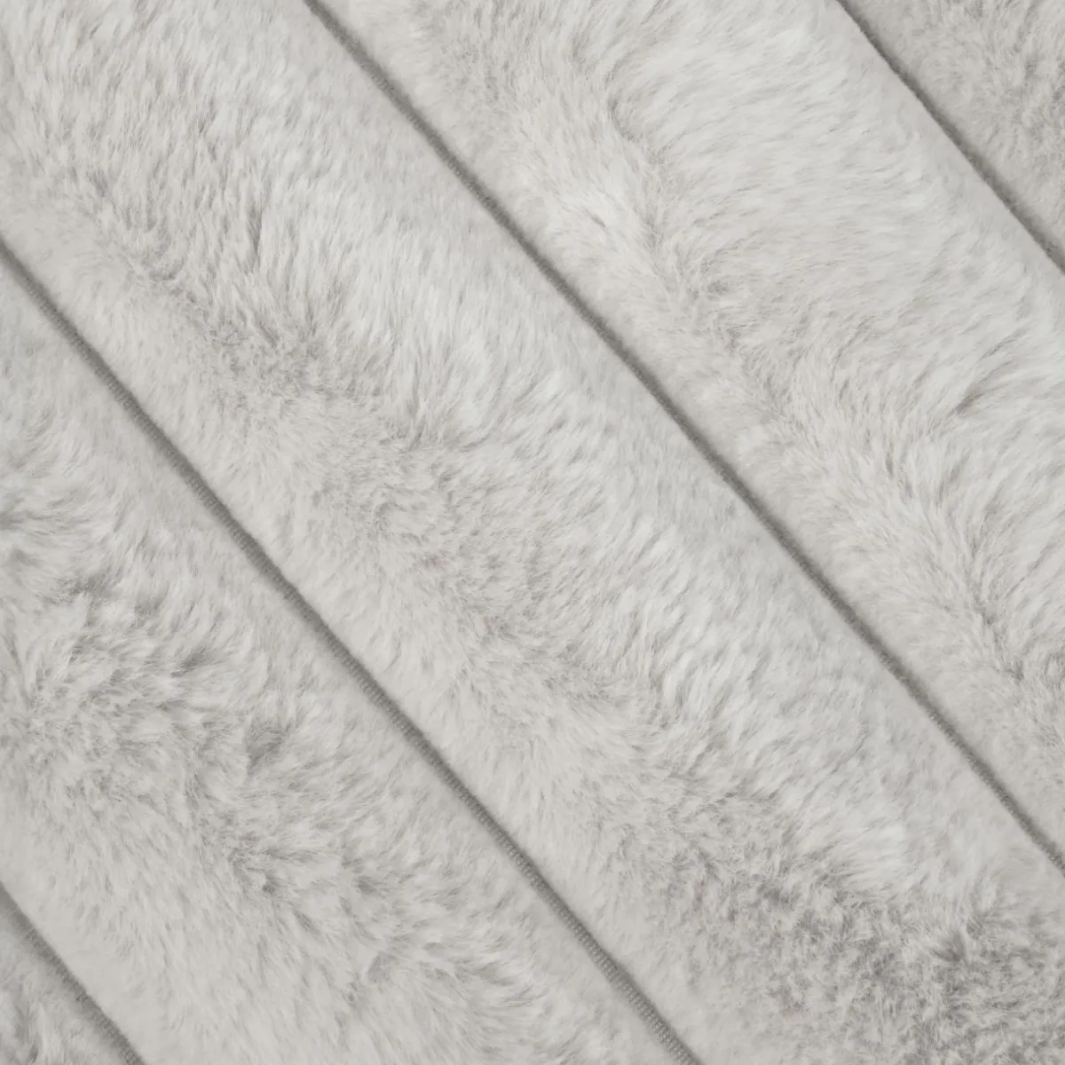 STOF Coussin carré fausse fourrure (45 x 45 cm) Polary Beige
