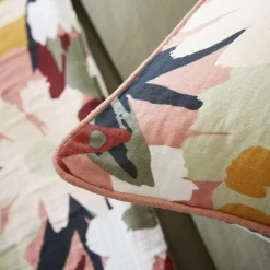 EMINZA Coussin carré gaze de coton (45 x 45 cm) Azel Multicolore Best